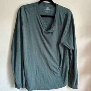 Green Henley Shirt